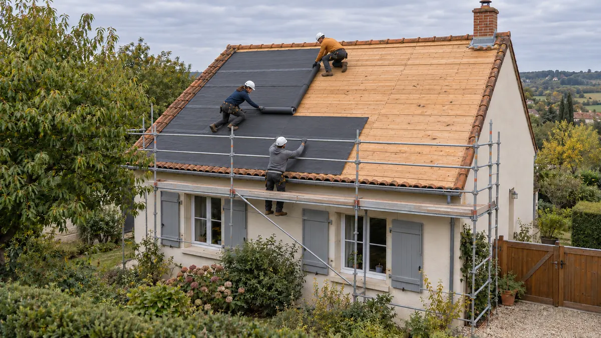 Étape 5 : Examiner le support de l’isolation dans votre projet — illustration générée