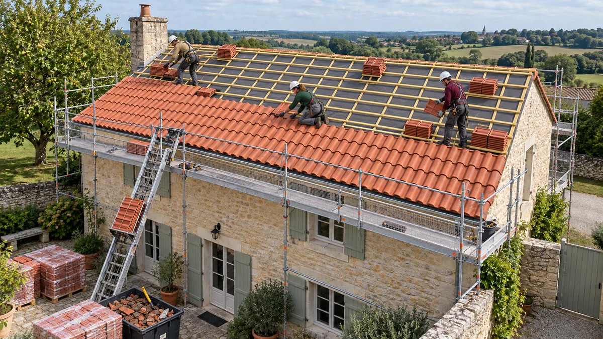 Étape 6 : Repartir depuis le bas de pente — illustration générée