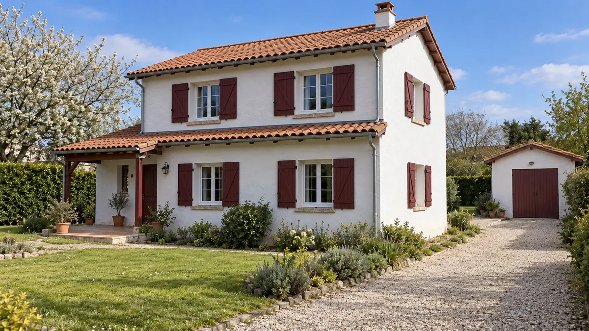 Après : Surélévation d’une maison, état final illustré